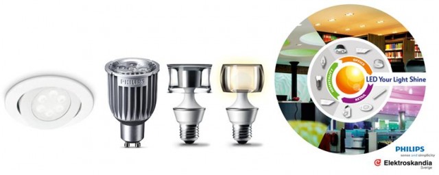 ”LED Your Light Shine”. Vårens stora kampanj från Philips.