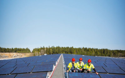 Elektroskandia levererar solpaneler till Albybergfastigheter